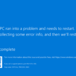 BSOD Windows 10 error